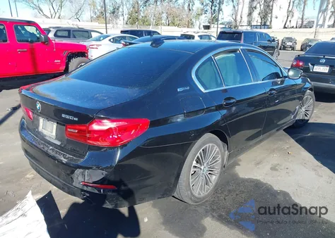 2019 BMW 530E Iperformance z USA, uszkodzony, nr VIN WBAJA9C52KB399446